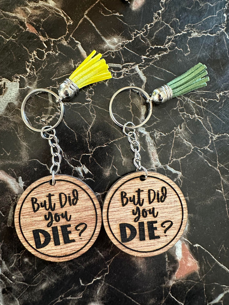 Hand-Made Sarcastic Keychains-Many Styles Available