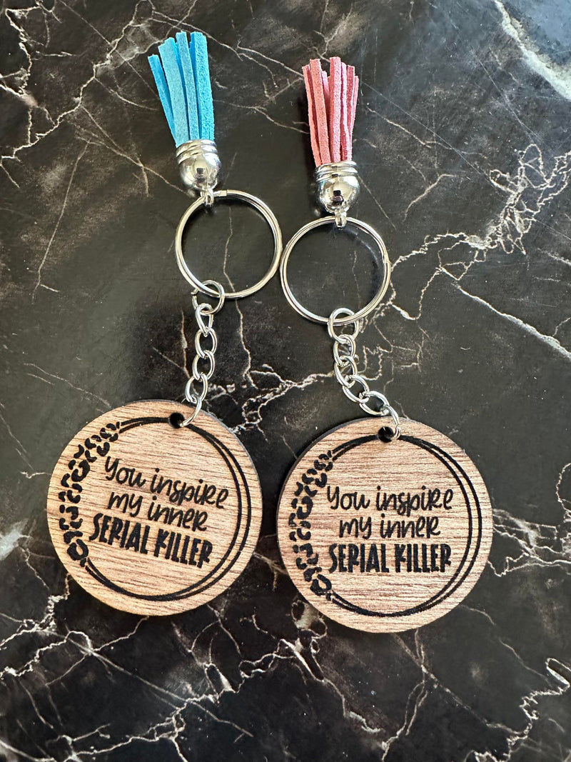 Hand-Made Sarcastic Keychains-Many Styles Available