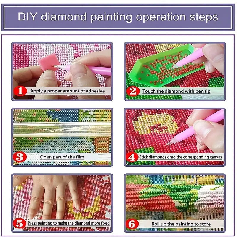 Frameless Diamond Painting Kit-The Child