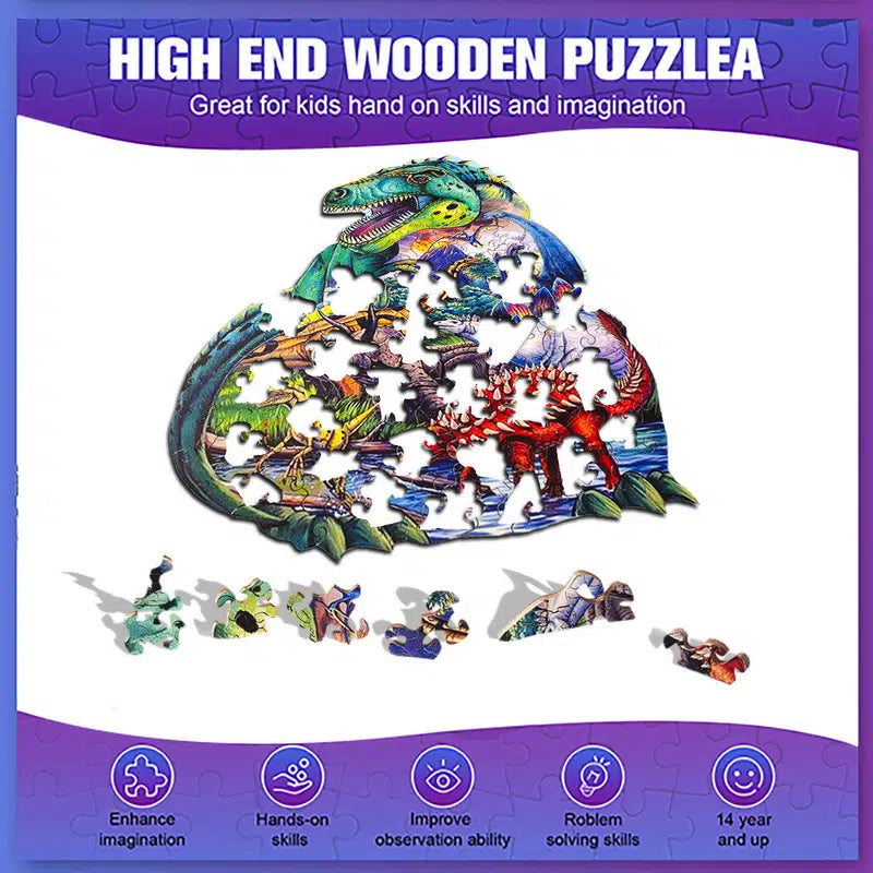 Dinosaur Wooden Puzzle
