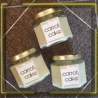 Carrot Cake Soy Candle 3.2 oz Hex Jar
