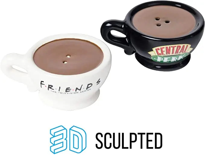 Friends 3D Sculpted Salt and Pepper Shaker Set