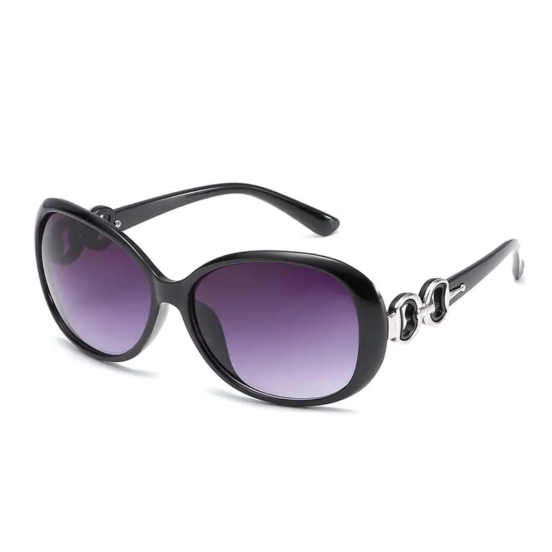 Black Vintage Style Fashion Sunglasses