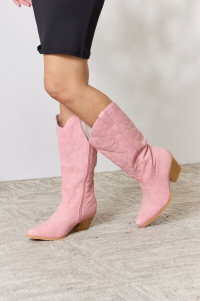 Forever Link Knee High Cowboy Boots