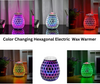 Color Changing Hexagonal Electric Wax Warmer