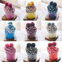 Adorable Soft Socks with Cupcake wrapper-Choose Your Color