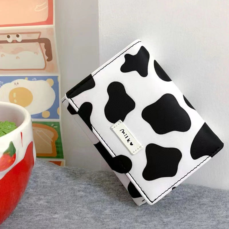 Small Cow Print Wallet