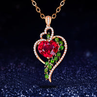 Sophisticated Heart Necklace-Choose Color