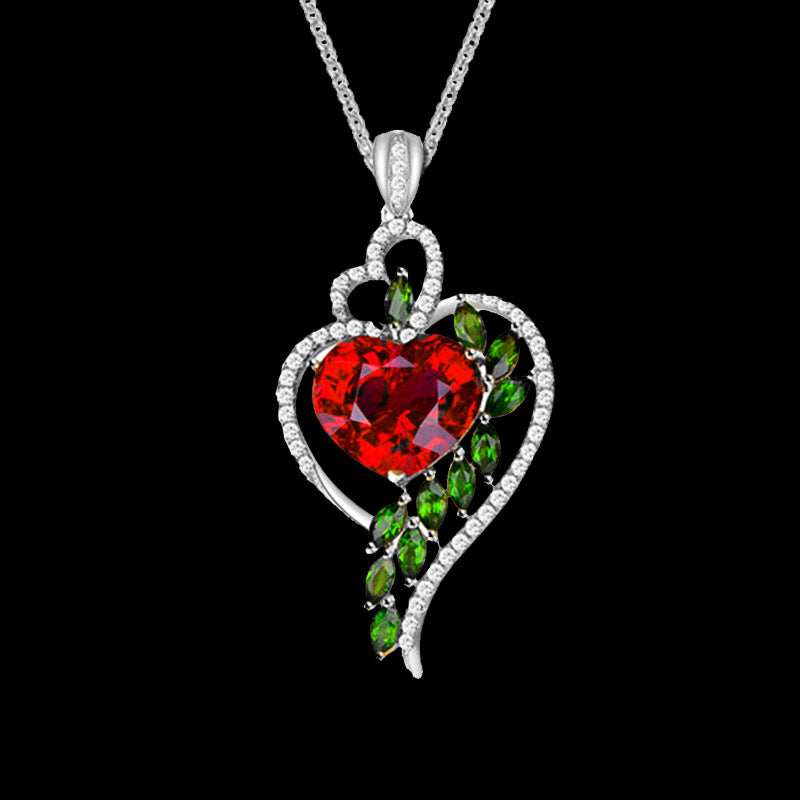 Sophisticated Heart Necklace-Choose Color