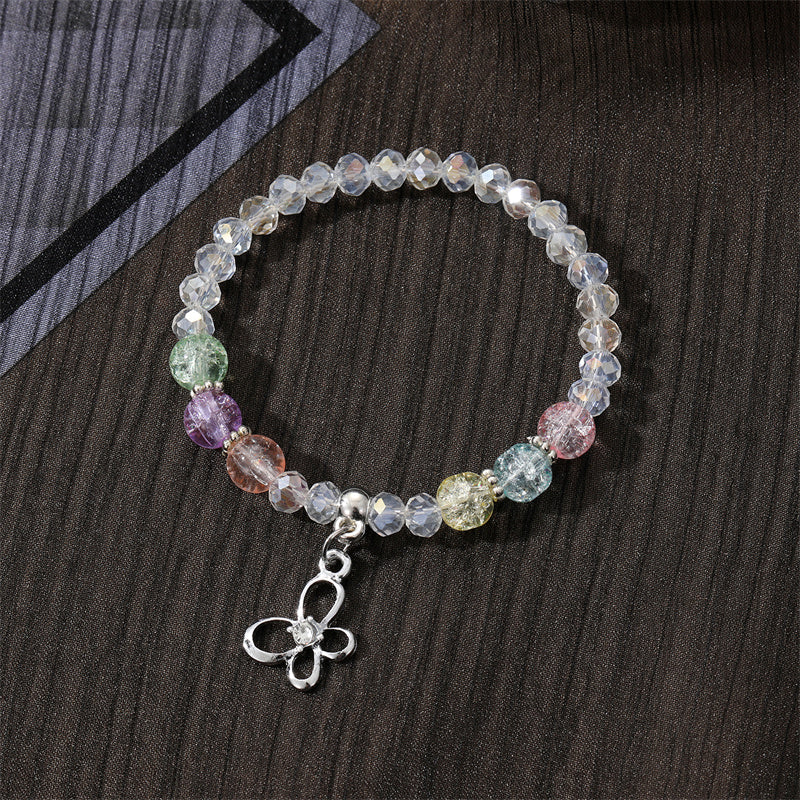 Sparkly Crystal Charm Bracelets-Choose Style