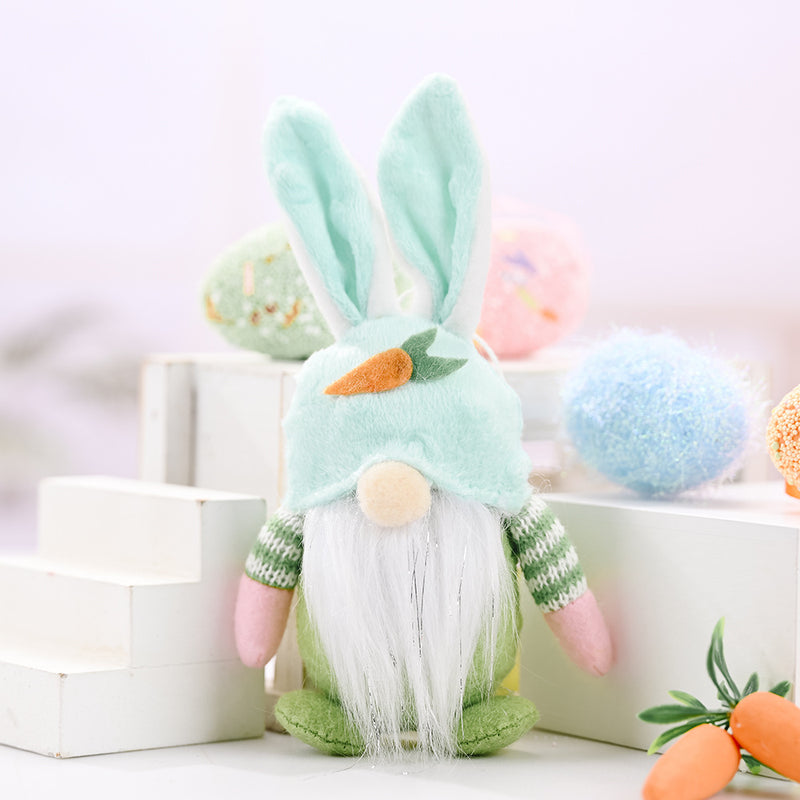 Easter Bunny Gnome Hanging Doll-Choose Color