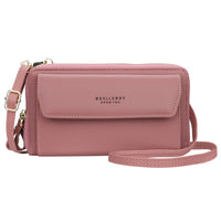Zip Around Wallet Crossbody Bags-Choose Color