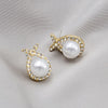 Classic Gold and Pearls-Choose Necklace or Earrings