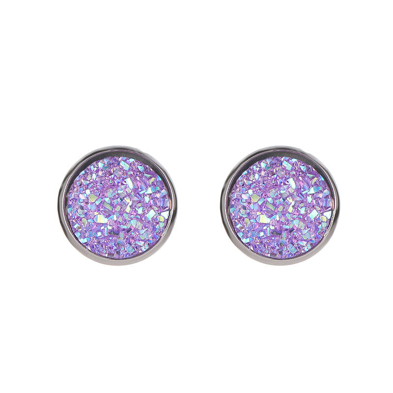 Glitter Stud Earrings