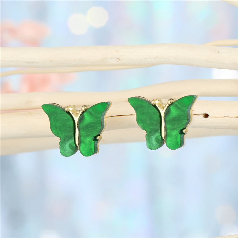 Butterfly Post Earrings-Choose Your Color