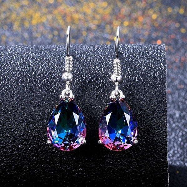 Crystal Water Drop Earrings