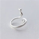 Silver Adjustable Cat Ring
