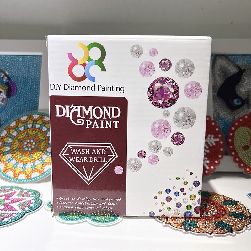 Diamond Art Coaster Sets-Choose Style
