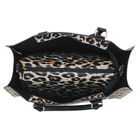 NGIL Wild Leopard Faux Leather Bag or Pouch-Make a Selection