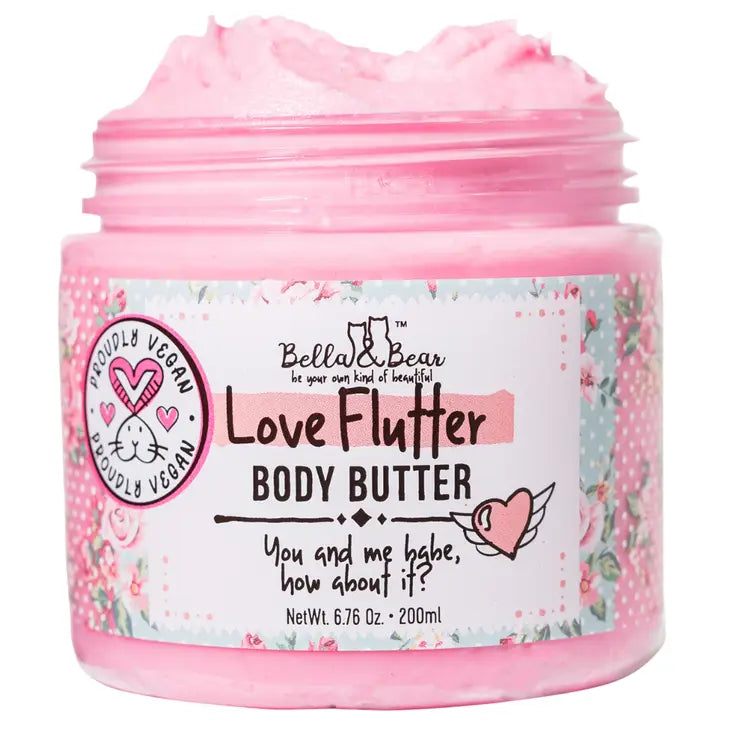 Bella & Bear Love Flutter Body Butter Moisturizer Lotion 6.7oz