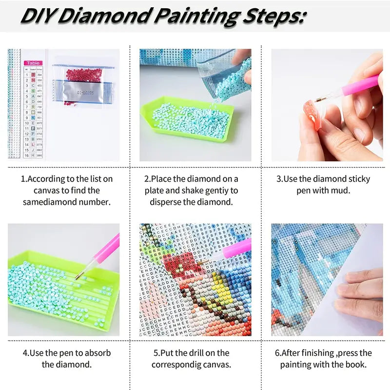 Frameless Diamond Painting Kit Snoopy