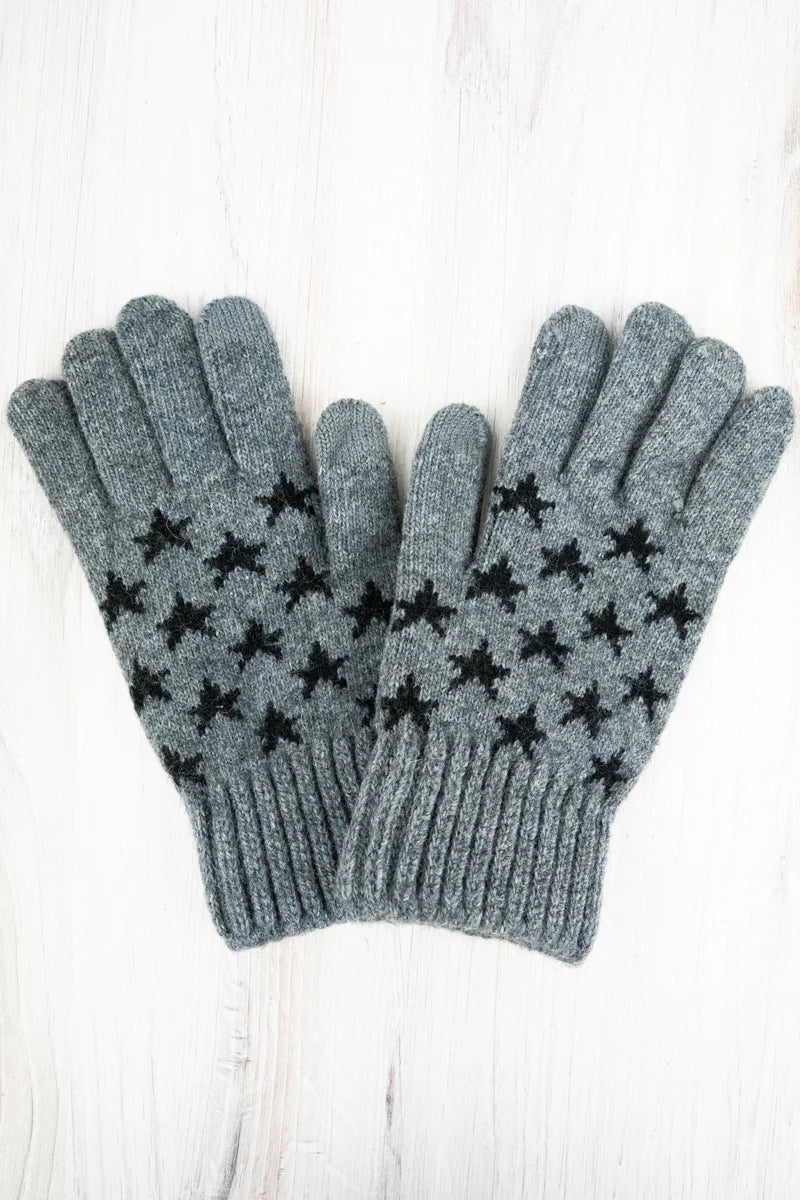 Starry Winter Smart Touch Gloves Choose Your Color