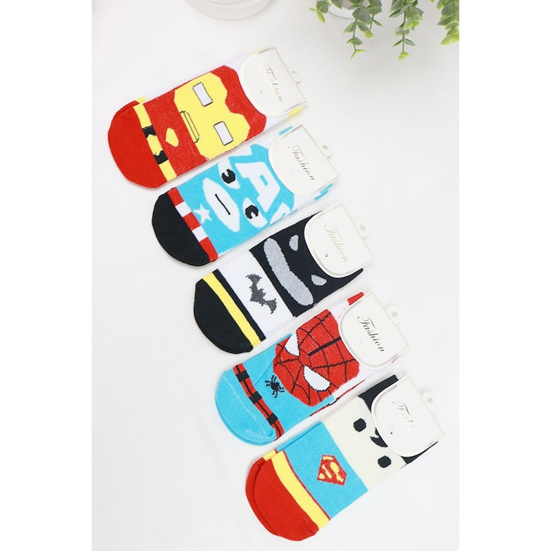 Kids One Sized Superhero Socks-Choose Style